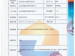 足球門檢驗報告